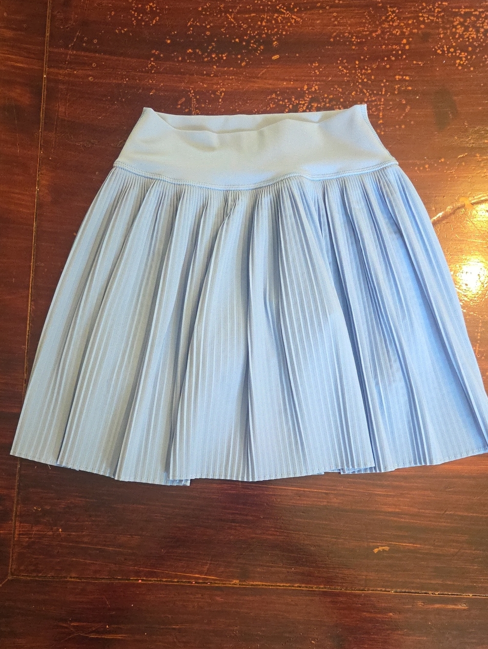 Yogalicious Light Blue Pleated Tennis Skirt